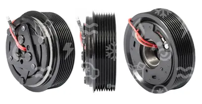 spojka pro kompresor SANDEN 7H15 (93 10-162), NEW HOLLAND, poly V8